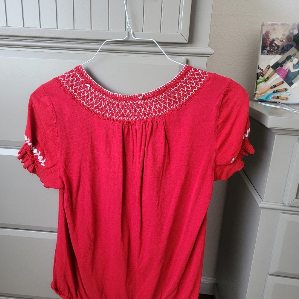 2 peasant blouses $12 for both - Picture 7 of 16